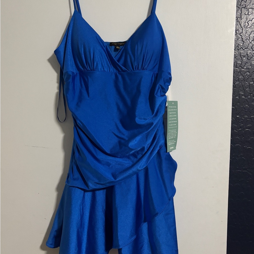 City Triangles Blue Dress
